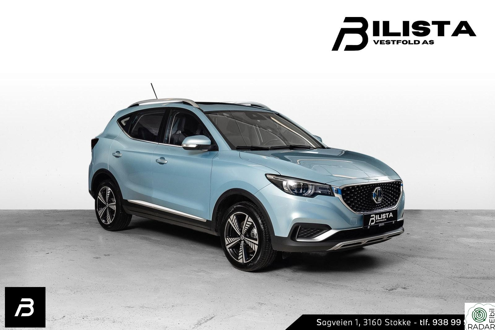 MG ZS EV Luxury Soltak Acc 7år garanti Skinn Carplay EU27++