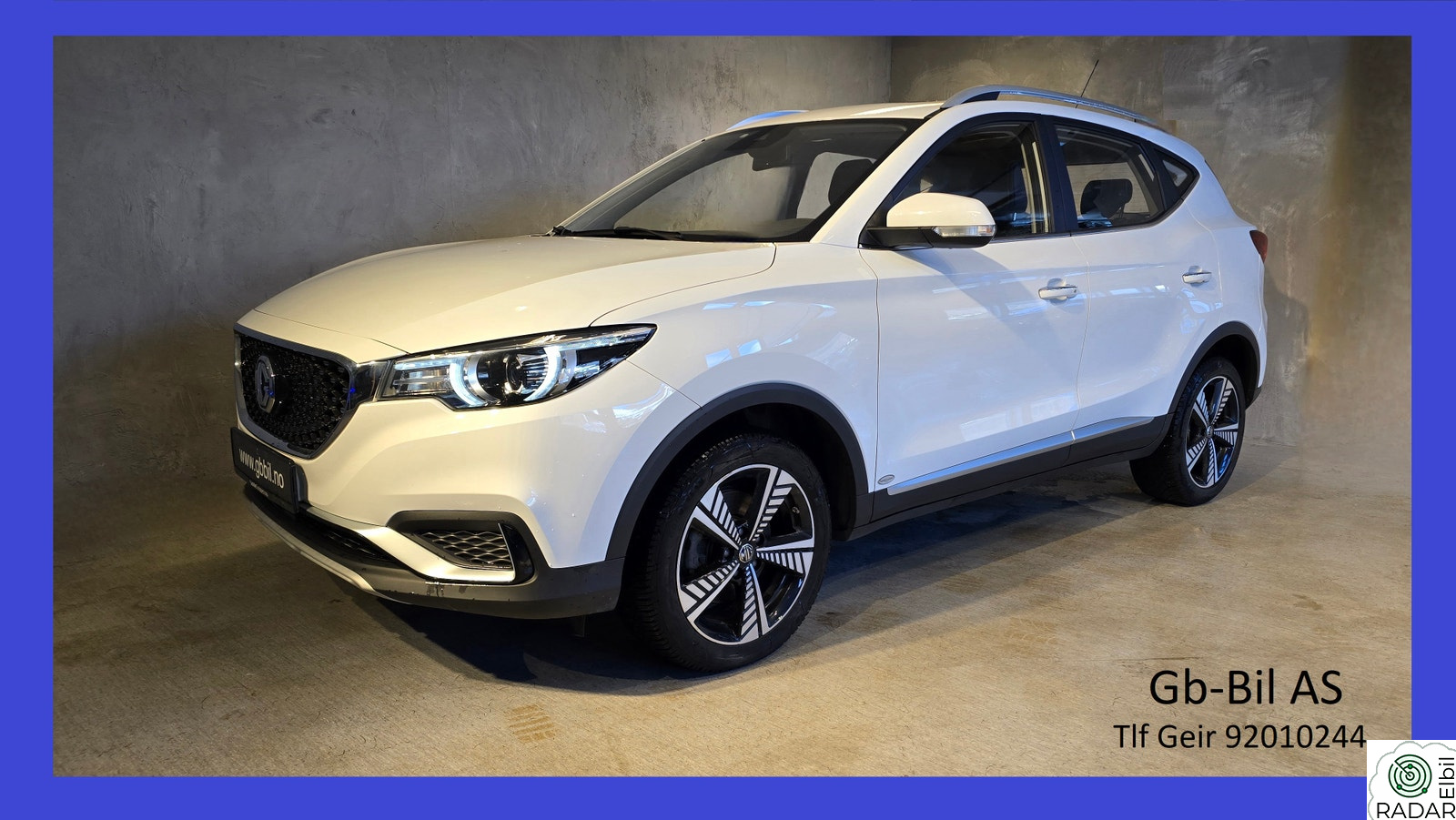 MG ZS EV Luxury/Skinn/Kamera/AD.cruise/Pano/Navi/16mndGaranti