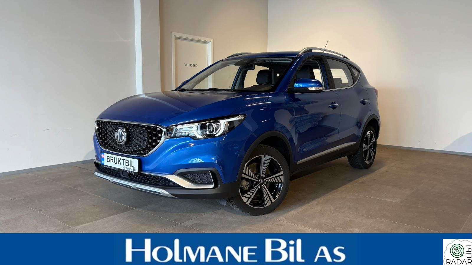 MG ZS EV Luxury/Soltak/Skinn/R.kamera/Cruise/Norsk/2 sett hjul