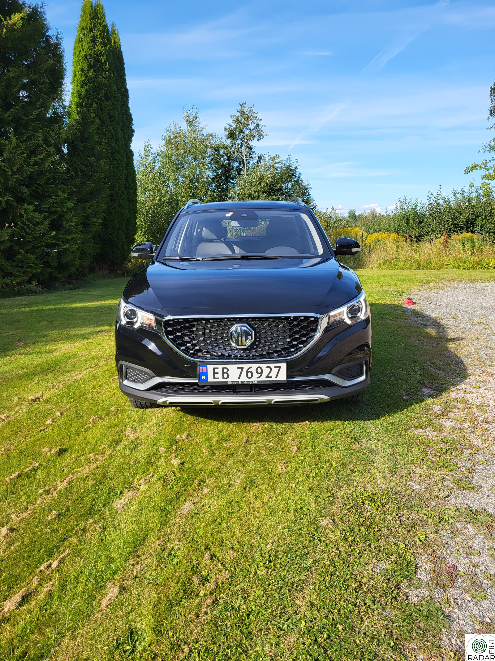 MG ZS EV Selges høystbydende over 35000
