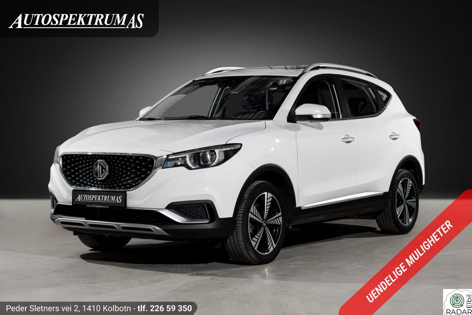 MG ZS EV Luxury/Skinn/Panorama/LED/Adapt.Cruise/Kamera/Norsk++