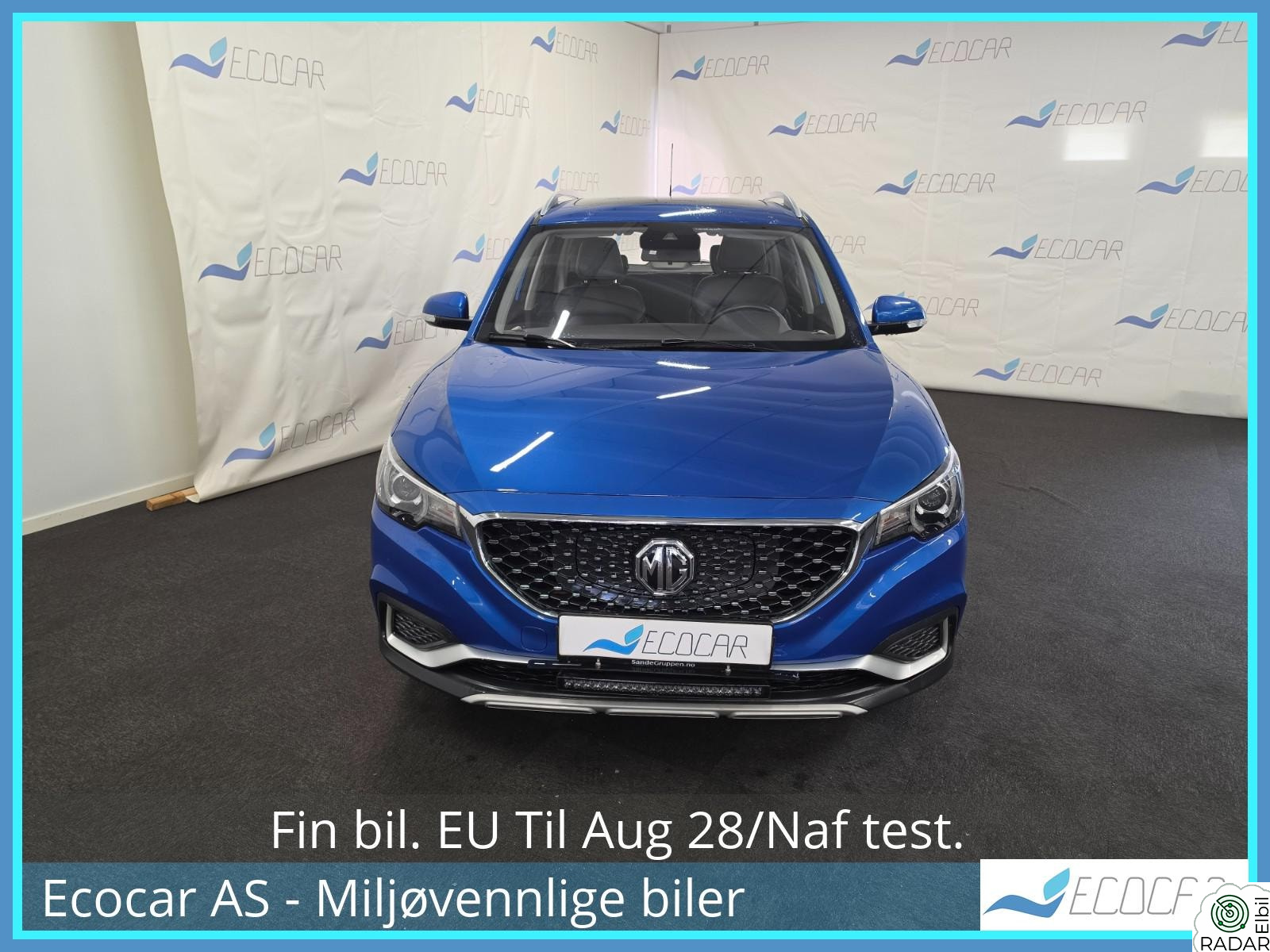 MG ZS EV 263km/Luxury/Pano.sol/Helskinn/R.kam/Navi/DAB/Garanti