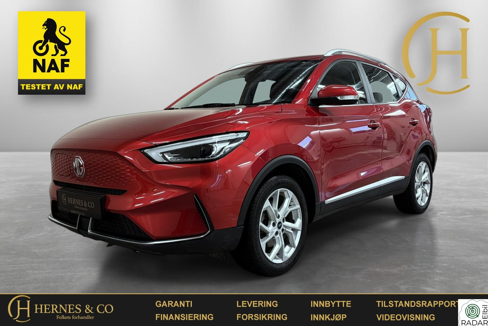 MG ZS EV Facelift/Longrange/440KM WLTP/ 7 Års nybilgaranti/S+V/+