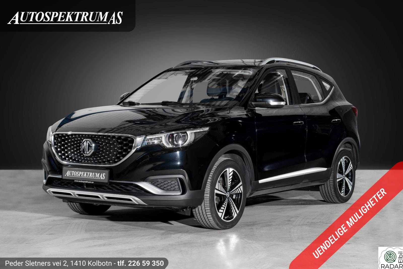 MG ZS EV Luxury/Skinn/Panorama/LED/Adapt.Cruise/Kamera/Norsk++
