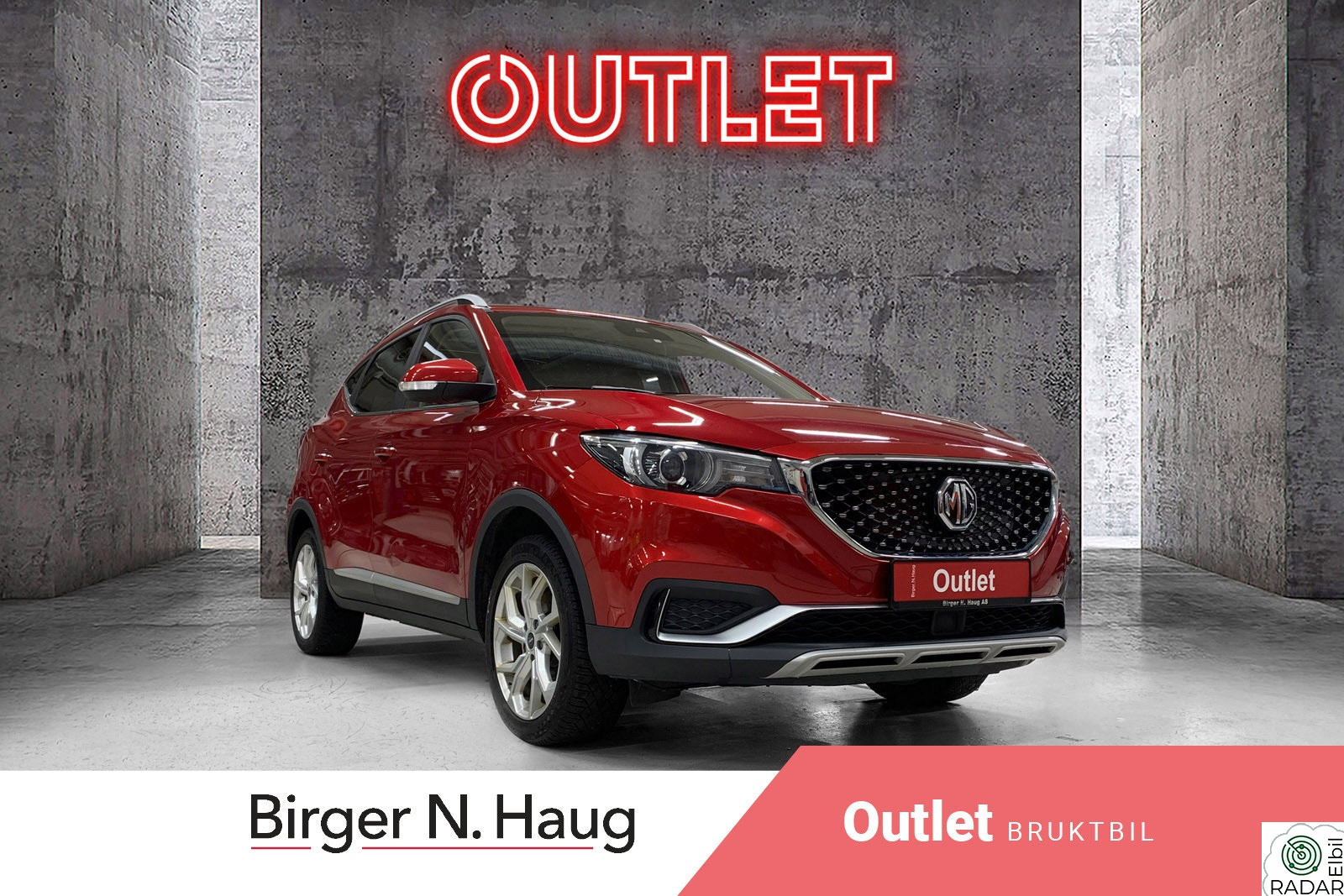 MG ZS EV Luxury OUTLET | UTE ETTER EN RØD EL BIL?