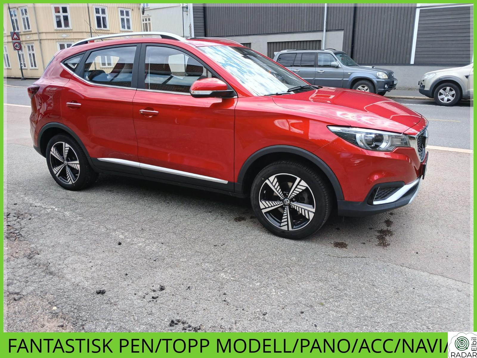 MG ZS EV 45KW 143HK LUXURY SKINN NAVI PANORAMTAK LED-LYS