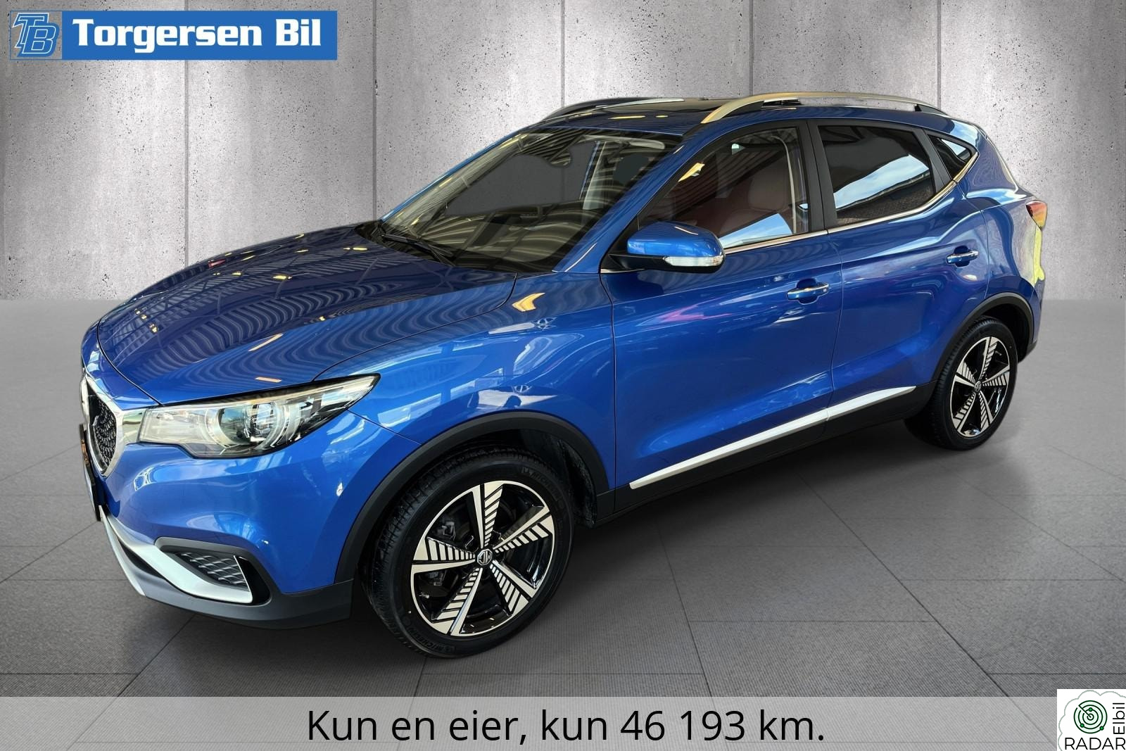 MG ZS EV Luxury Acc Panoramatak Skinn El.sete