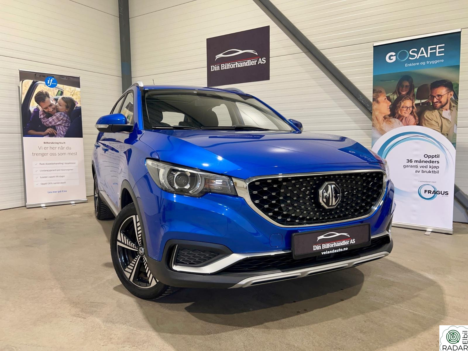 MG ZS EV Luxury Glasstak/Ryggekamera/ 7 års garanti/ACC/Skinn/