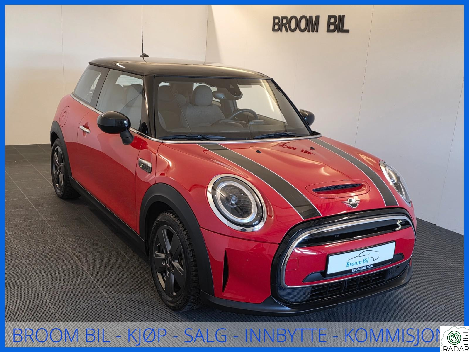 MINI Cooper SE 184HK/231KM/ESSENTIAL/LED/NAV/DELSKINN/GARANTI TIL 2028