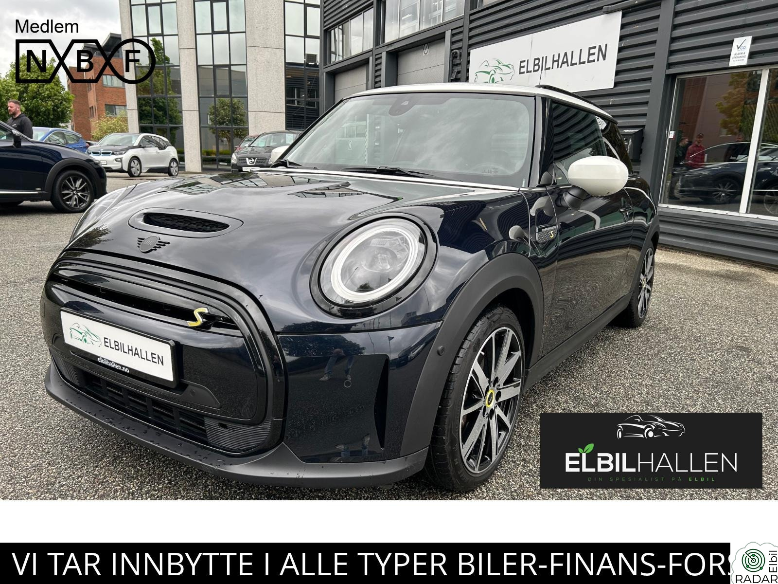 MINI Cooper SE PANO/FULLSKINN/HEADUP/CRUISE/R.KAM/HARMAN/SERVICEAVTALE