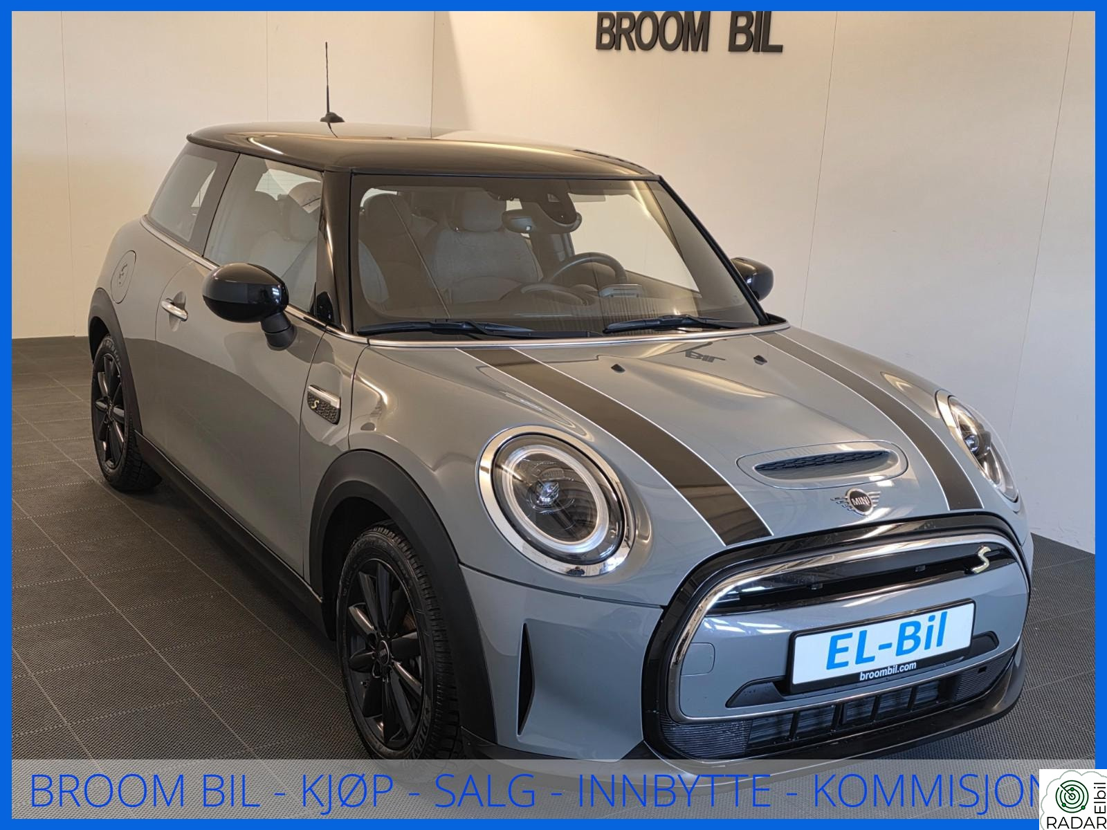 MINI Cooper SE 184HK/231KM/ESSENTIAL/LED/NAV/DELSKINN/GARANTI TIL 2028