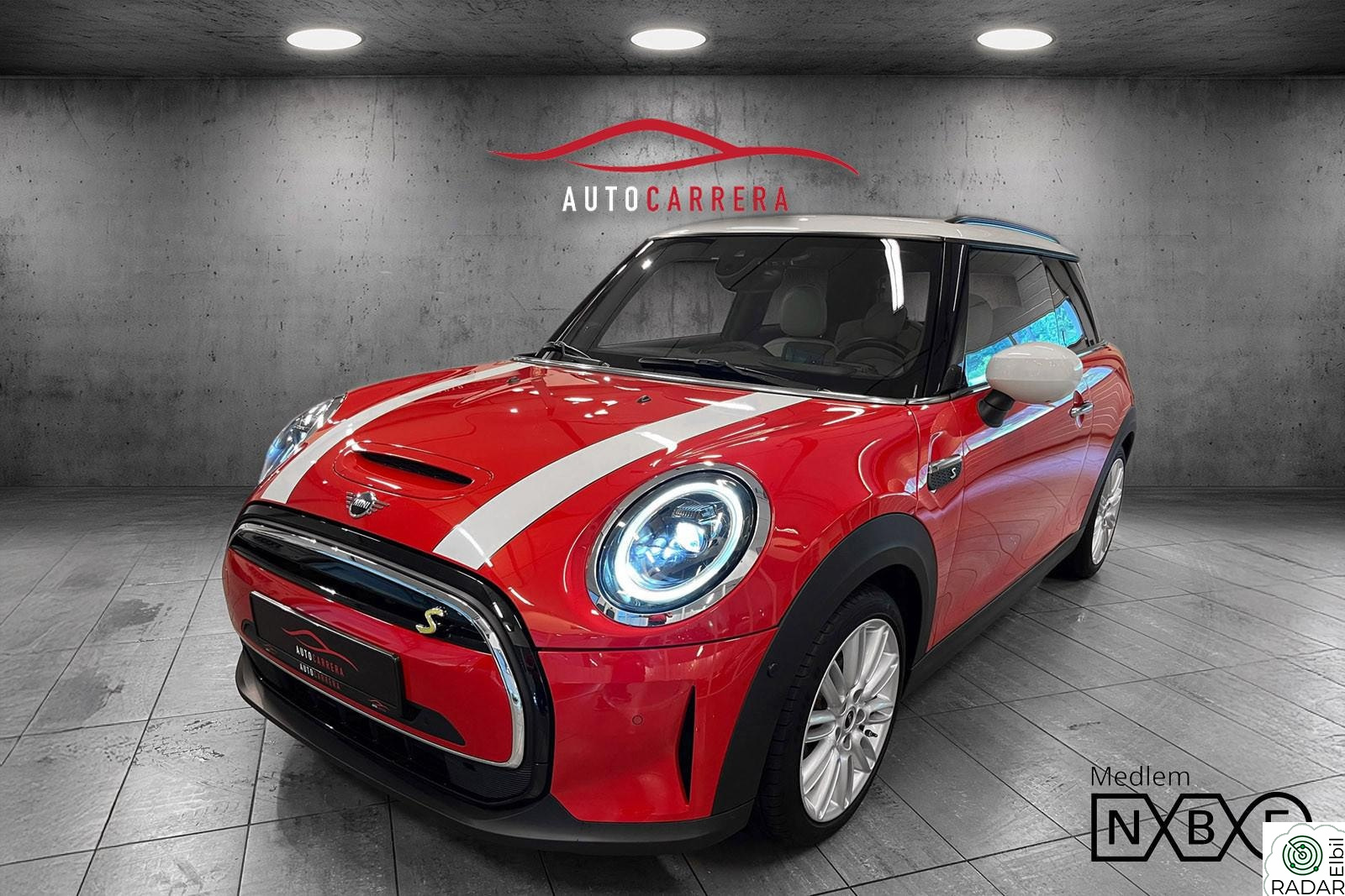 MINI Cooper SE HUD/Pano/Kamera/V.pumpe/Keyless/H&K lyd/DAB/Navi++