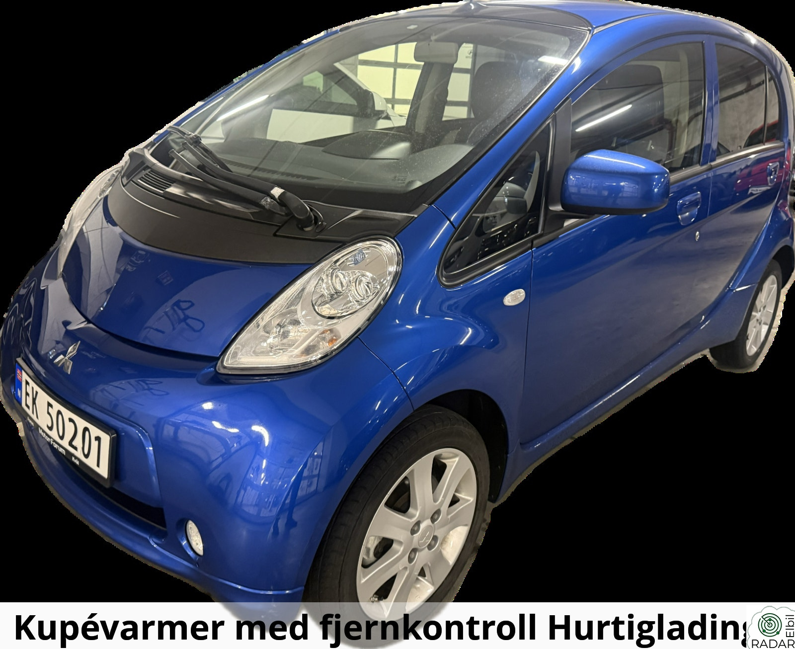 MITSUBISHI i-MIEV Facelift 67Hk navi Dab Isofix ABS Blåtann Klima AUX