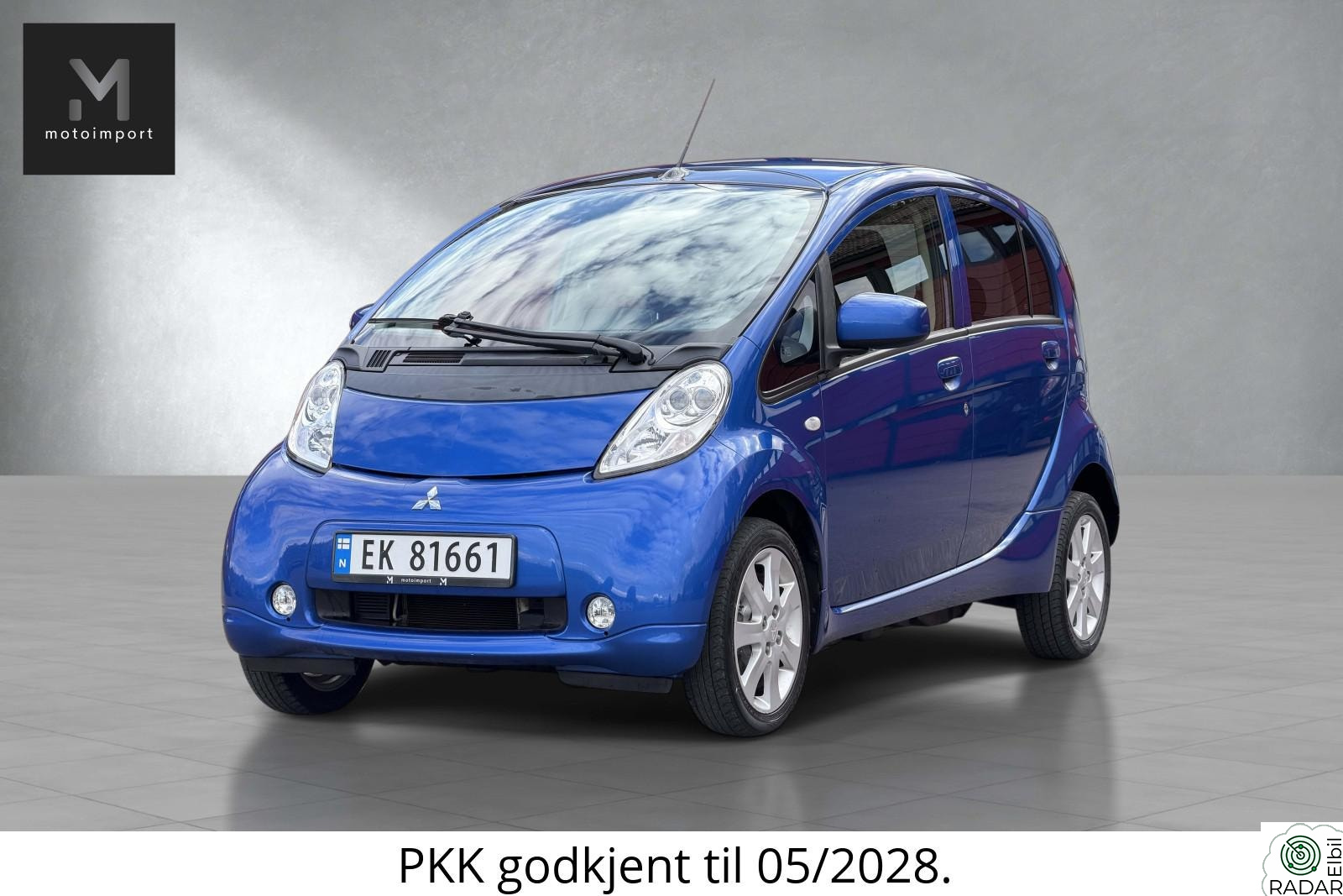 MITSUBISHI i-MIEV CARPLAY / FJERNVARME / CARPLAY/ EU 2028 / U.BEHANDLET