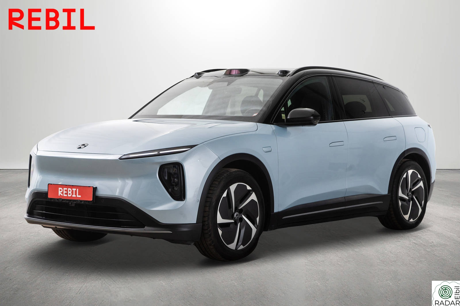 NIO EL6 525Km (100Kwh) BaaS Skinn/360 Kamera/HUD/Soltak/Navi