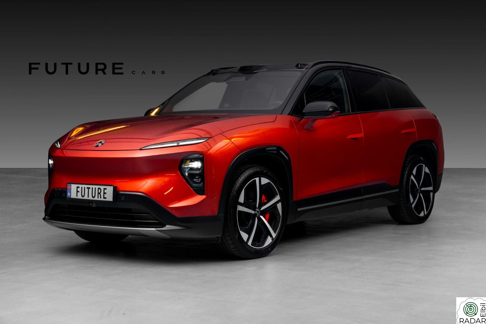 NIO EL7 653hk/LR/AWD/BaaS/NOMI/HUD/360/Luft/Krok/Massasje/S+V