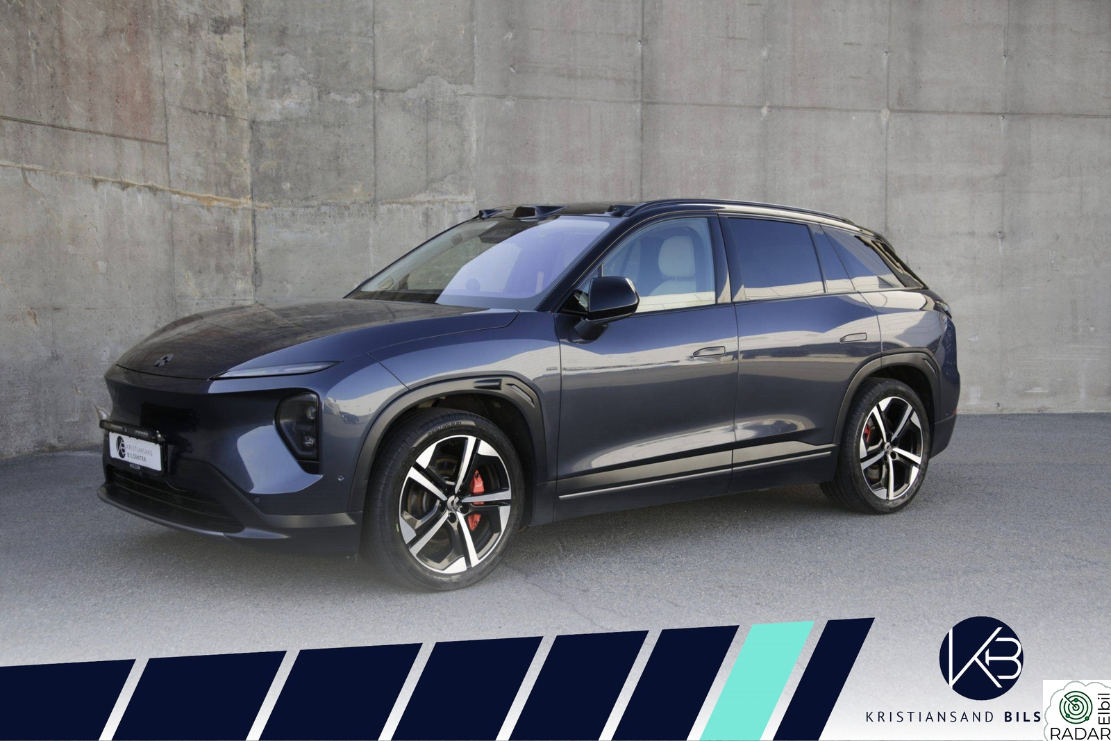 NIO EL7 AWD | HUD | 360 | Krok | 100kWh | Luft | ACC | Pano