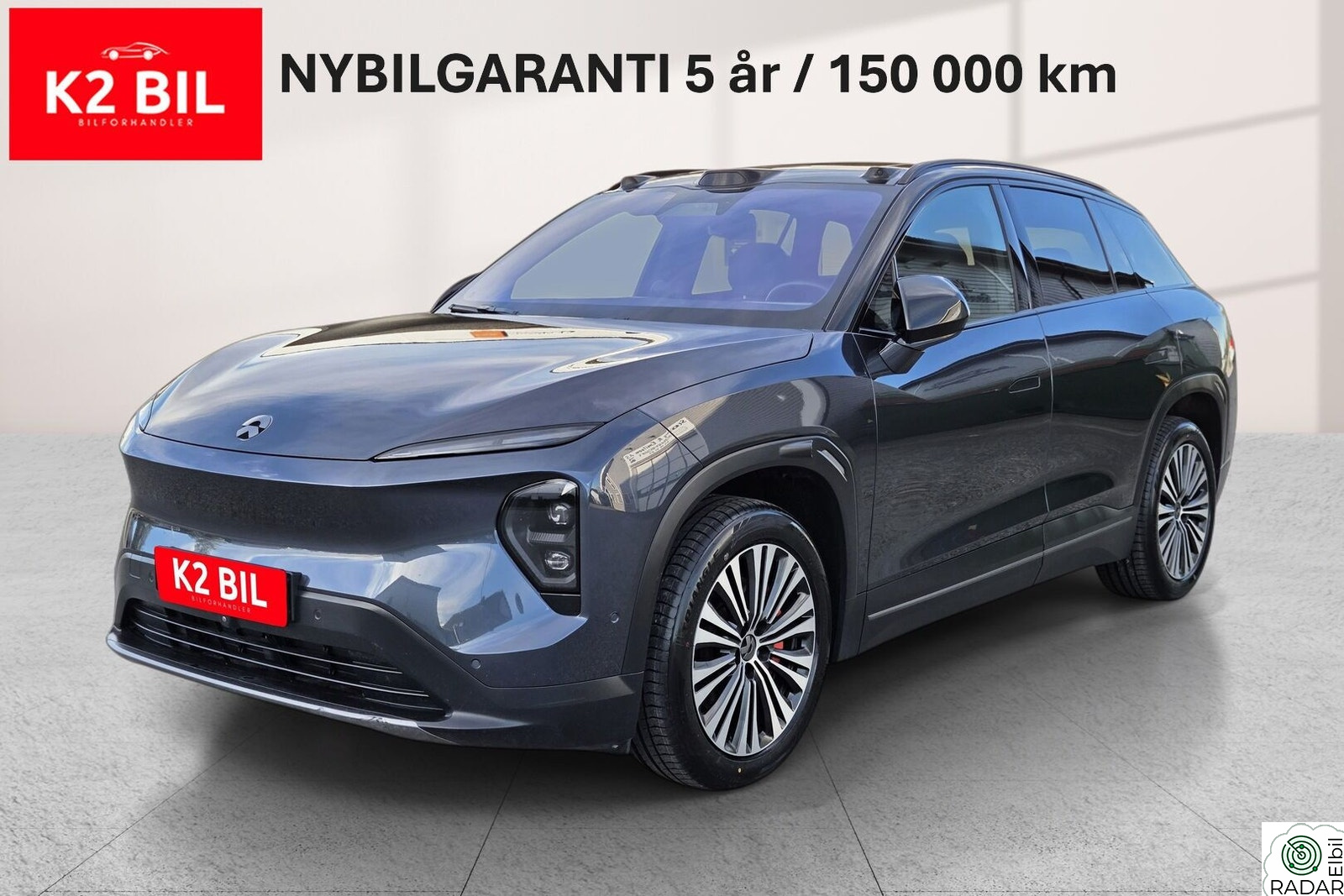 NIO EL7 100kWh/SERVICE/Krok/ACC/HUD/NOMI/Pano/Luft/Navi/360