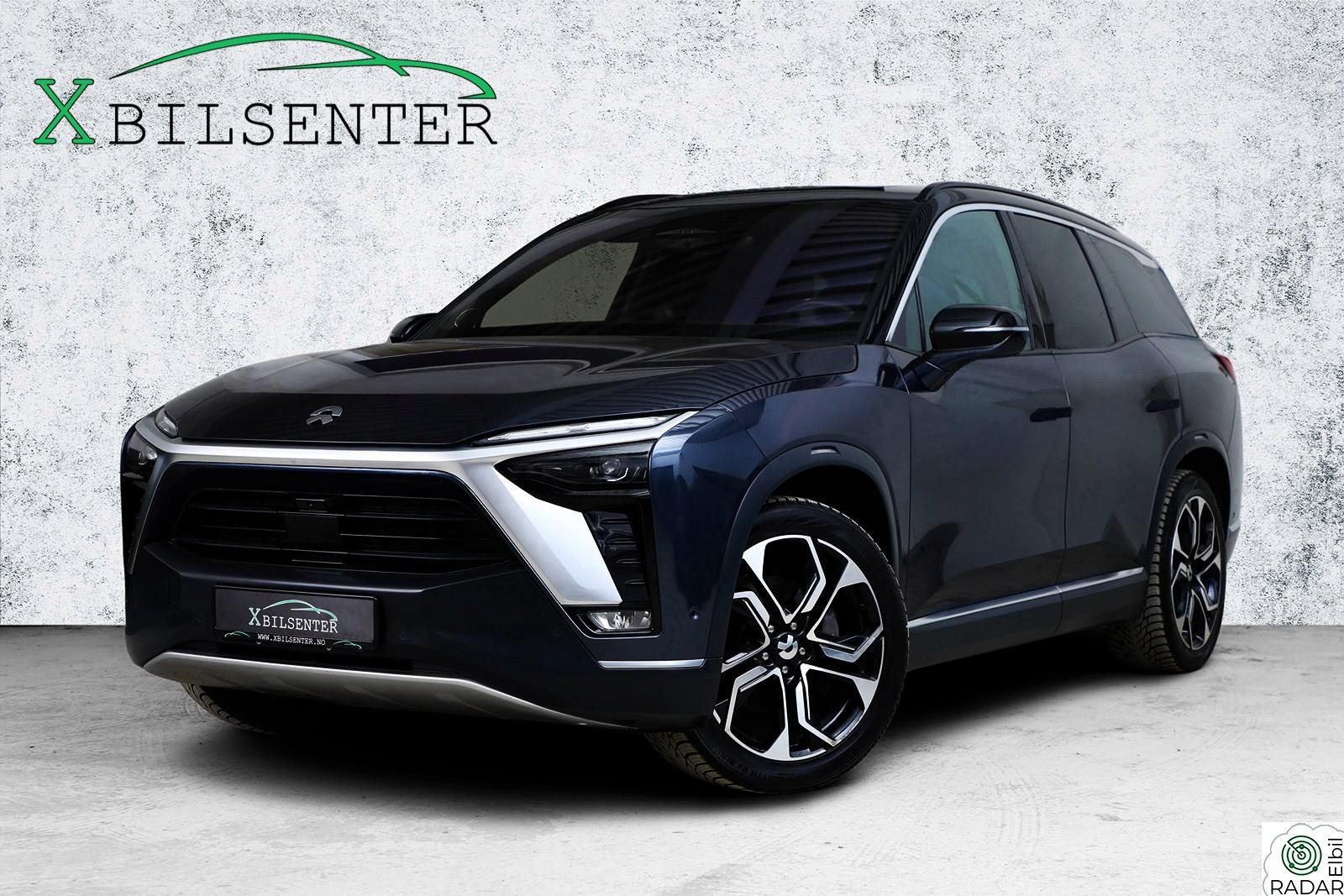 NIO ES8 LR 100kWh BaaS // 6S ACC MASSASJE PANO 360G LUFT KROK+