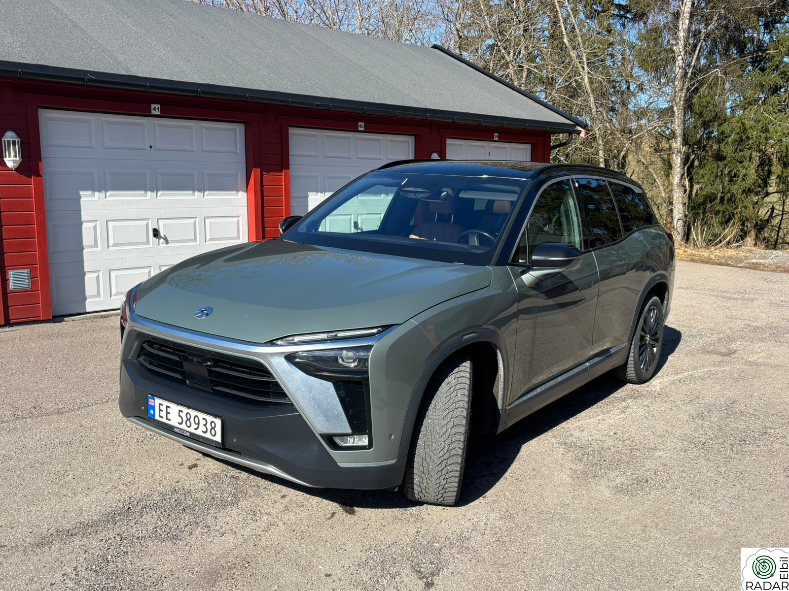 NIO ES8 LR 6-s u/batteri