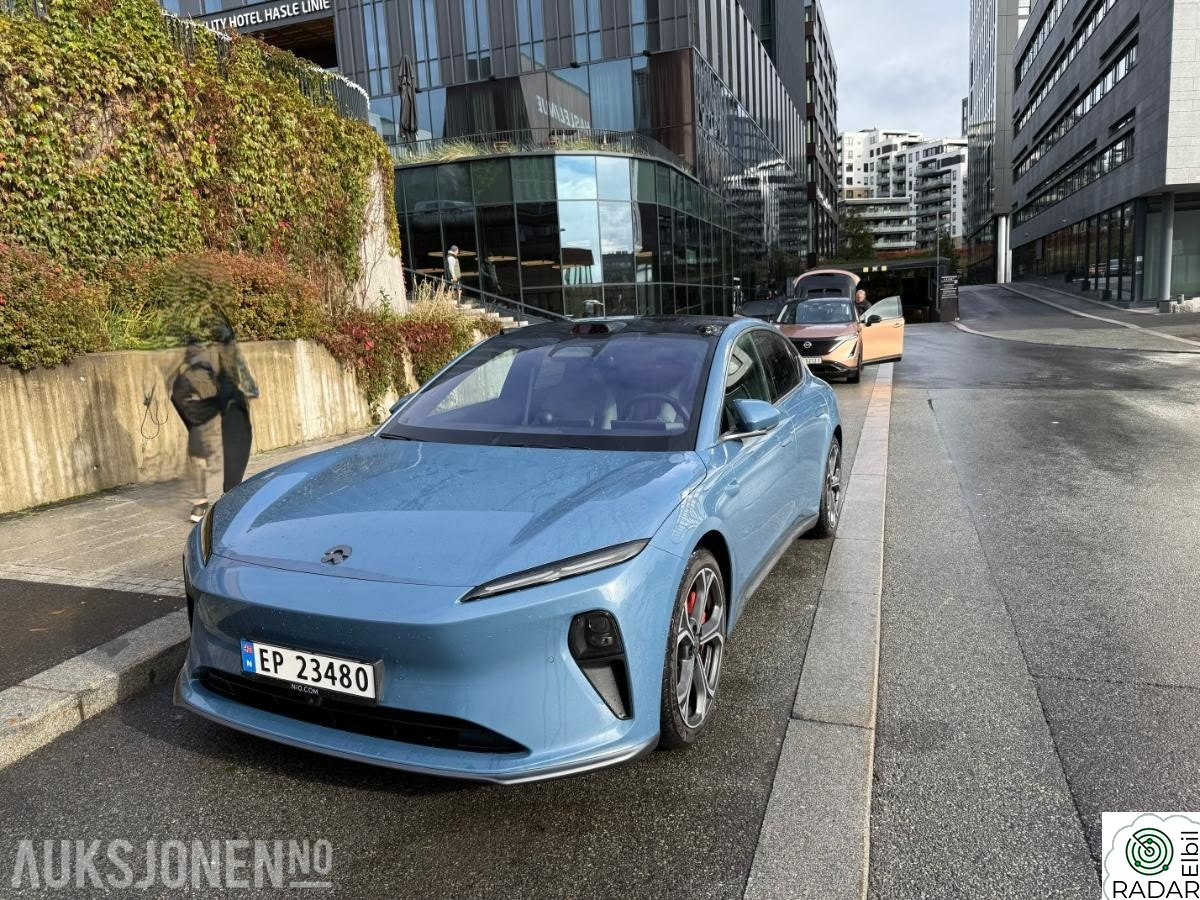 NIO ET5 KUN 722km LONG RANGE AWD HENGERFESTE ACC MASSASJE BaaS-