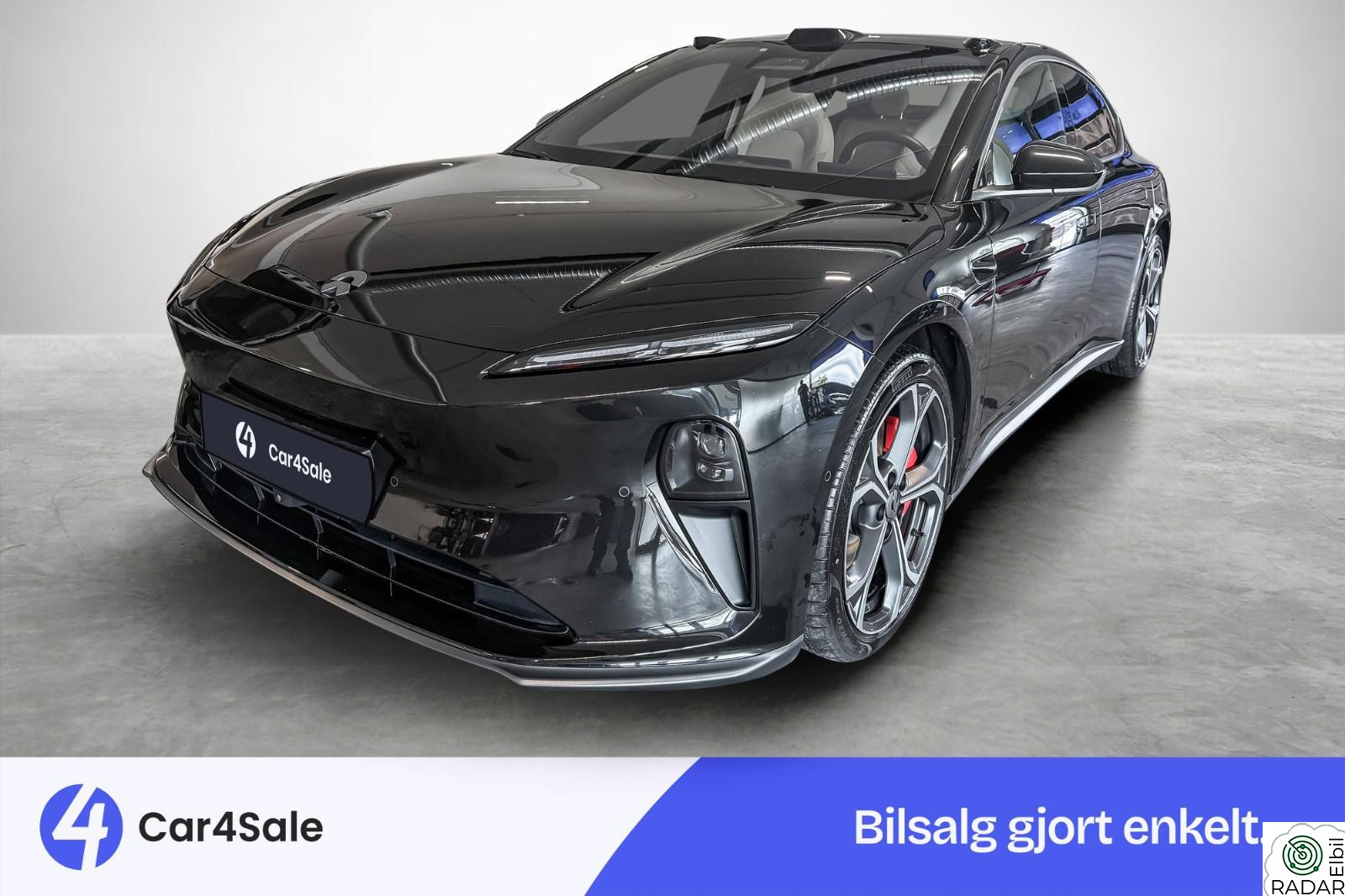 NIO ET5 AWD LR 490hk/ BaaS/ 1-Eier/ 360Kam/ Sand interiør/ Nomi