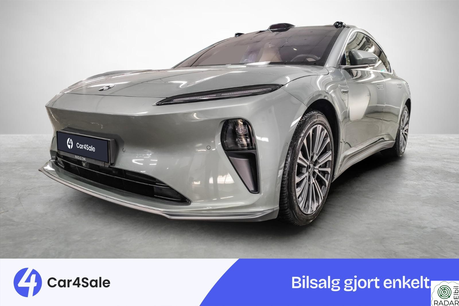 NIO ET5 AWD / 445km / Pano / 360kam / Lav Km / Norsk/ S+V/ NOMI
