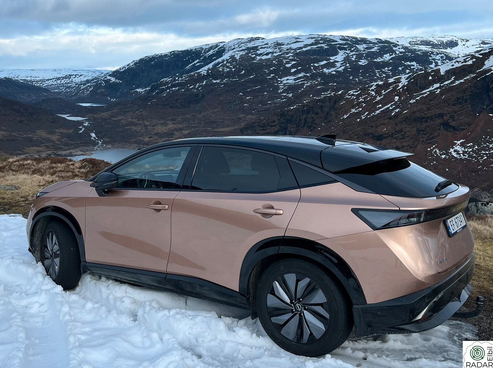 NISSAN ARIYA e4ORCE Evolve 87kWt med tilhengerfeste og vinterhjul