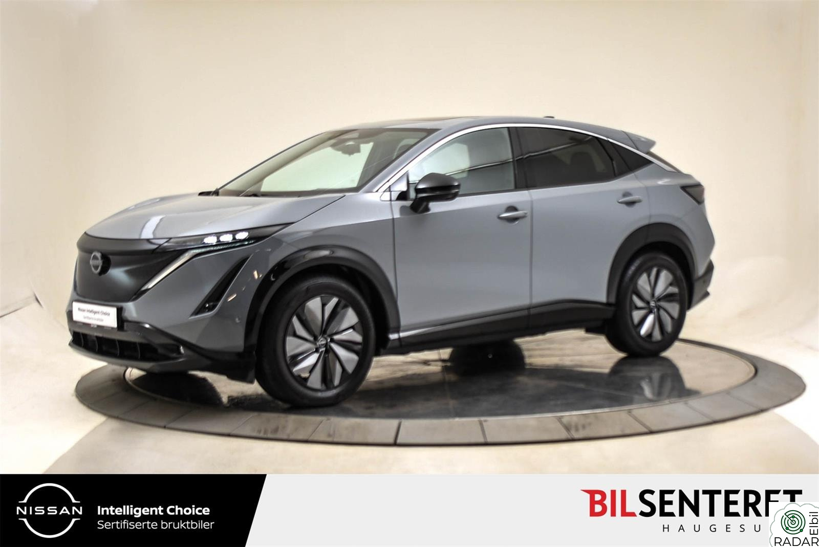 NISSAN ARIYA Evolve 63 kwt 360 kamera, Navi, Nappaskinn + +