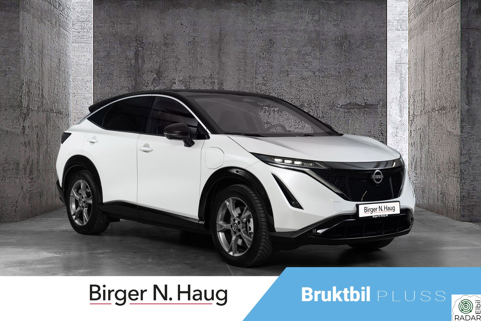 NISSAN ARIYA Advance 63kWt 360 KAMERA / DELSKINN / HENGERFESTE!