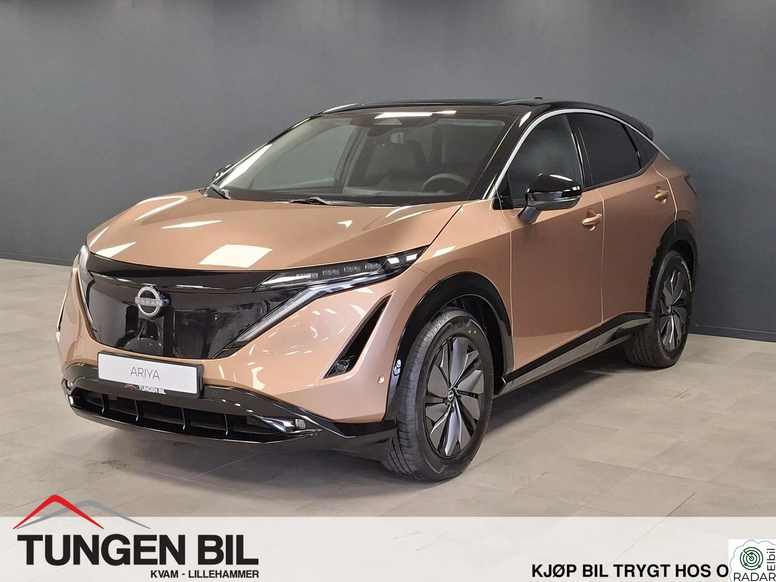 NISSAN ARIYA 87 kWt|1,99% rente*| Evolve|22kw lader|Inkl v.hjul