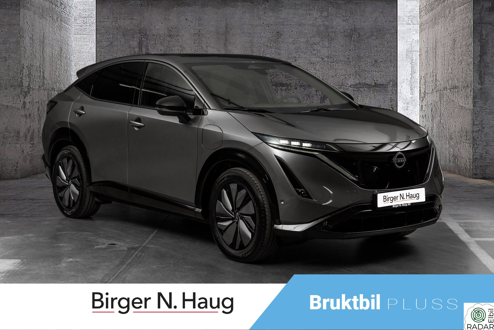 NISSAN ARIYA e4ORCE Evolve 87kWt 22KW LADER | HENT I DAG!