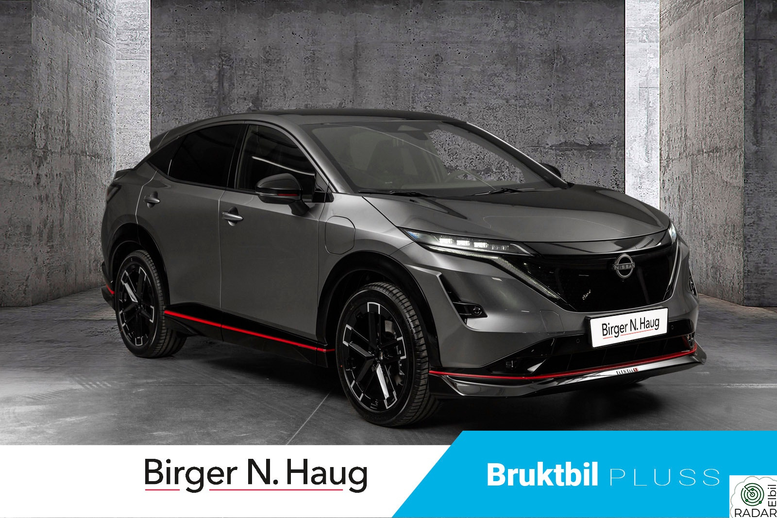 NISSAN ARIYA e4ORCE NISMO 87kWt RÅSKINN! SPAR 170000,-!!