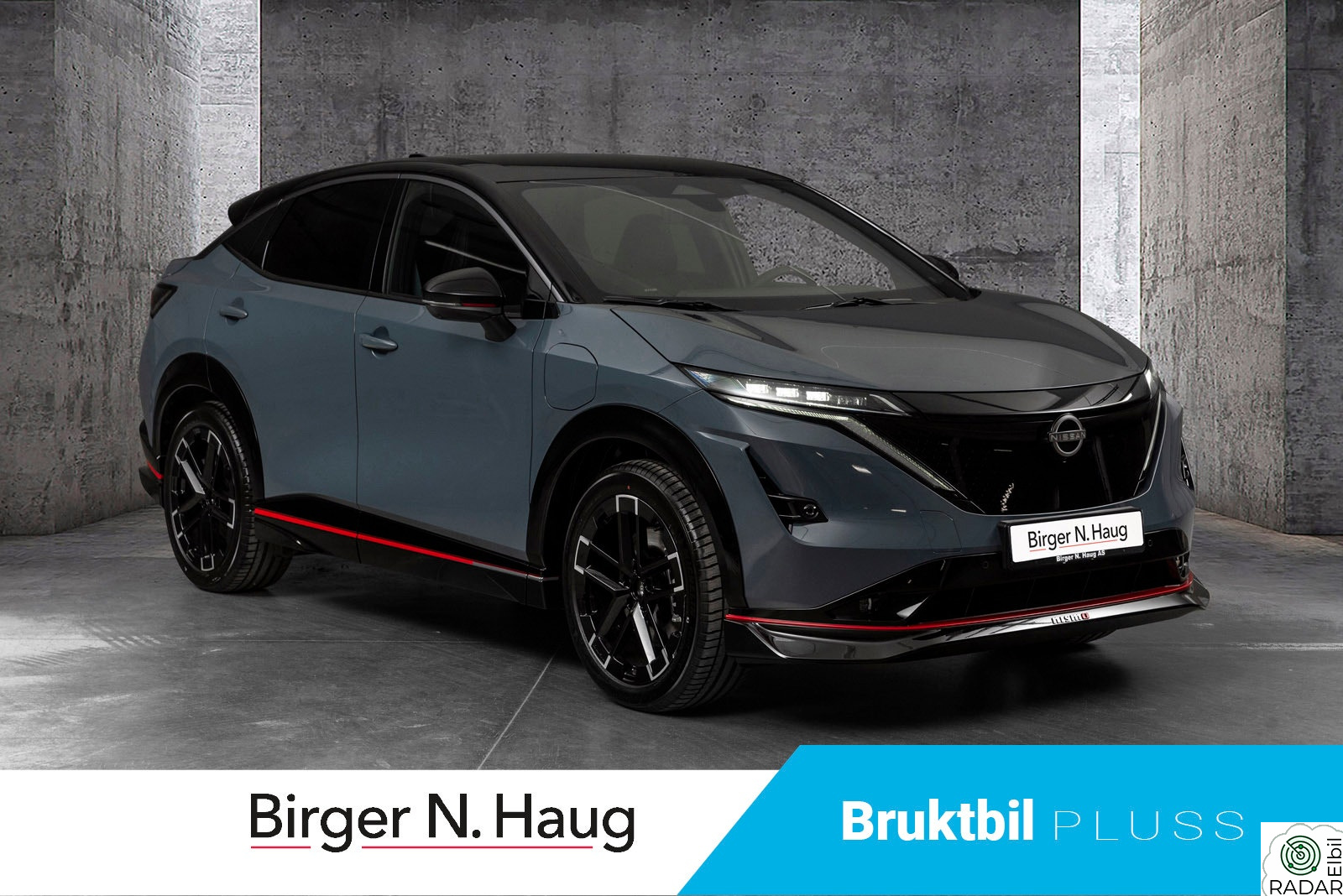 NISSAN ARIYA e4ORCE NISMO 87kWt V.HJUL/BOSE/360/22kWh OMB.LADER