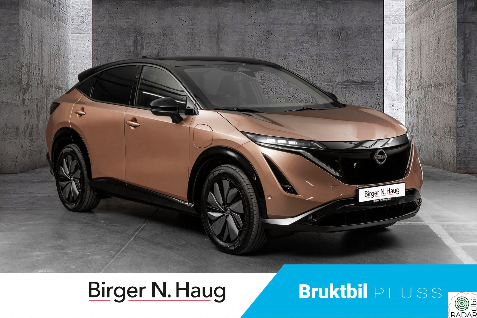 NISSAN ARIYA e4ORCE Evolve 87kWt HENGERFESTE/SERVICEAVTALE/S.V-HJUL+