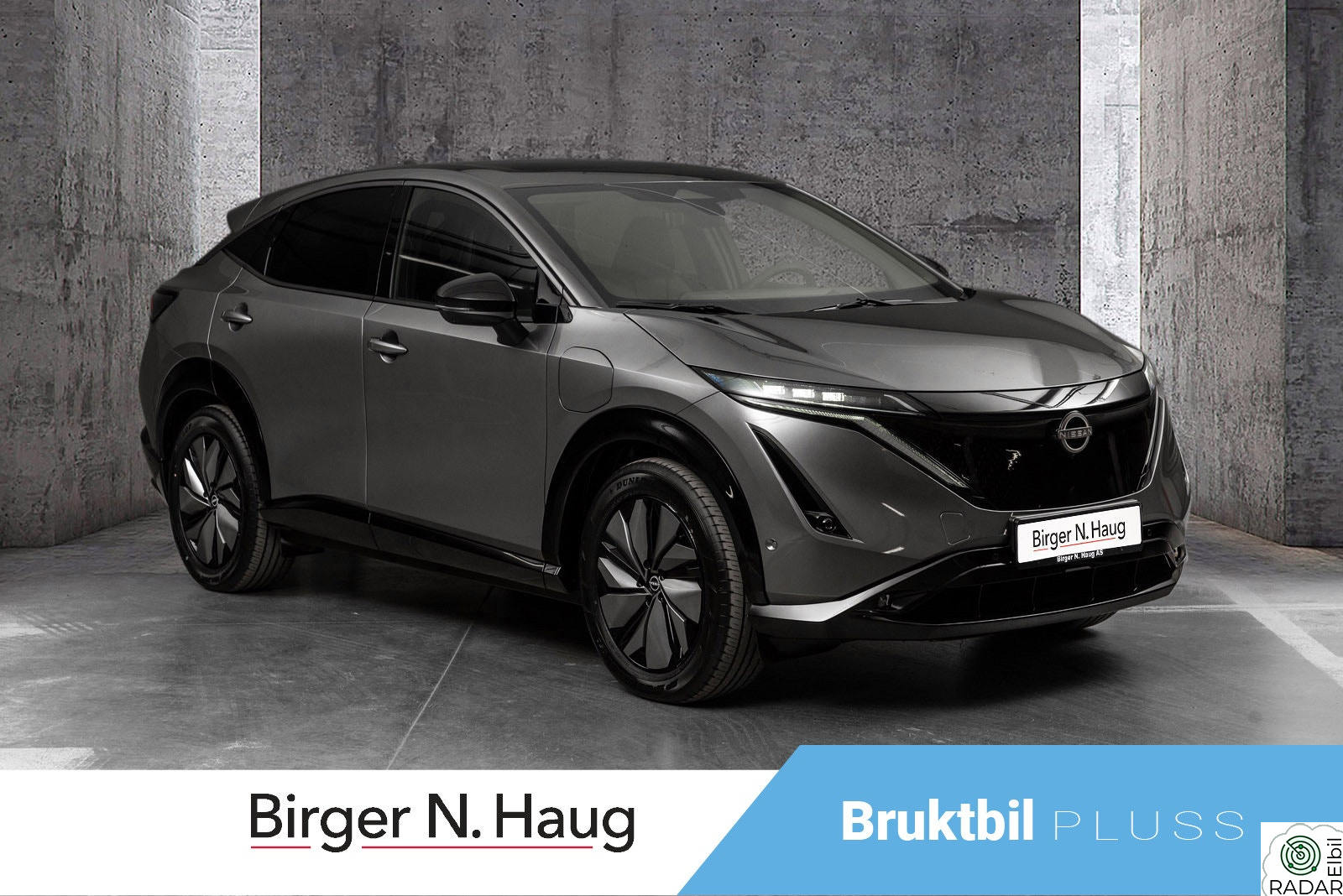 NISSAN ARIYA e4ORCE Evolve 87kWt FABRIKKNY/SOLTAK/360/BOSE/22KWHLAD