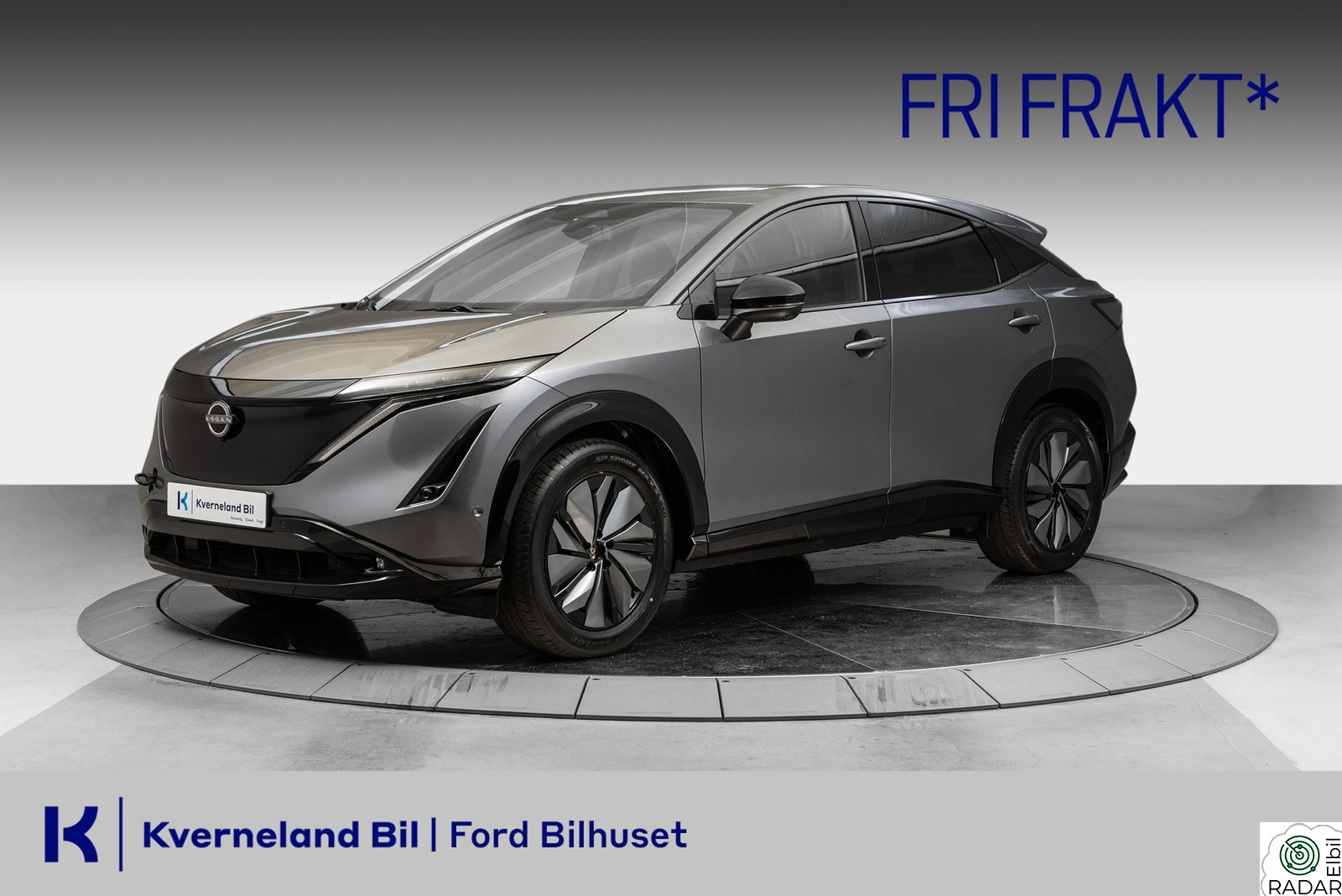 NISSAN ARIYA e4ORCE Evolve 87kWt, Soltak, Bose, El.seter m/minne ++