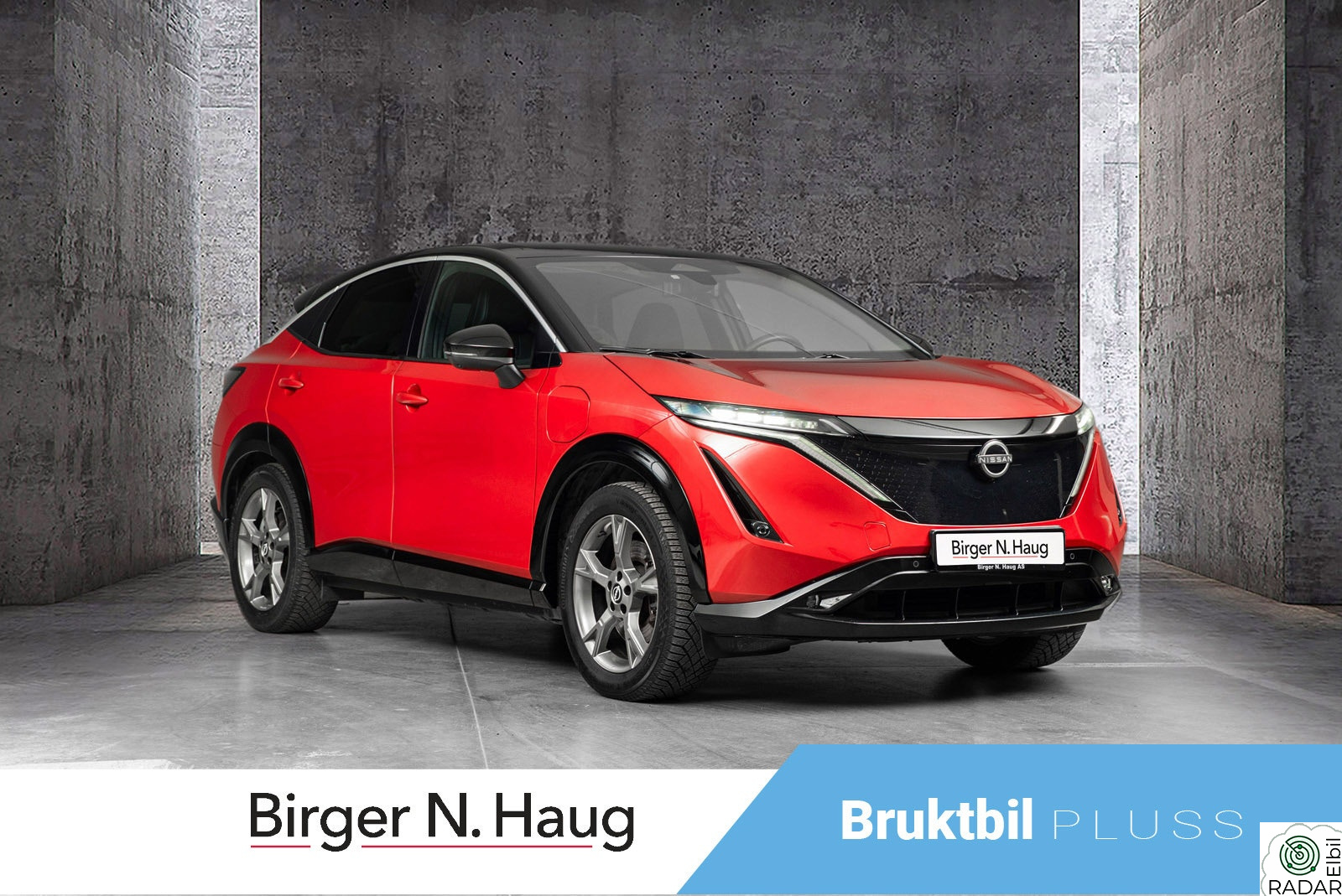 NISSAN ARIYA Advance 63kWt MYE UTSTYR! WLTP 404 KM! LEVERINGSKLAR!