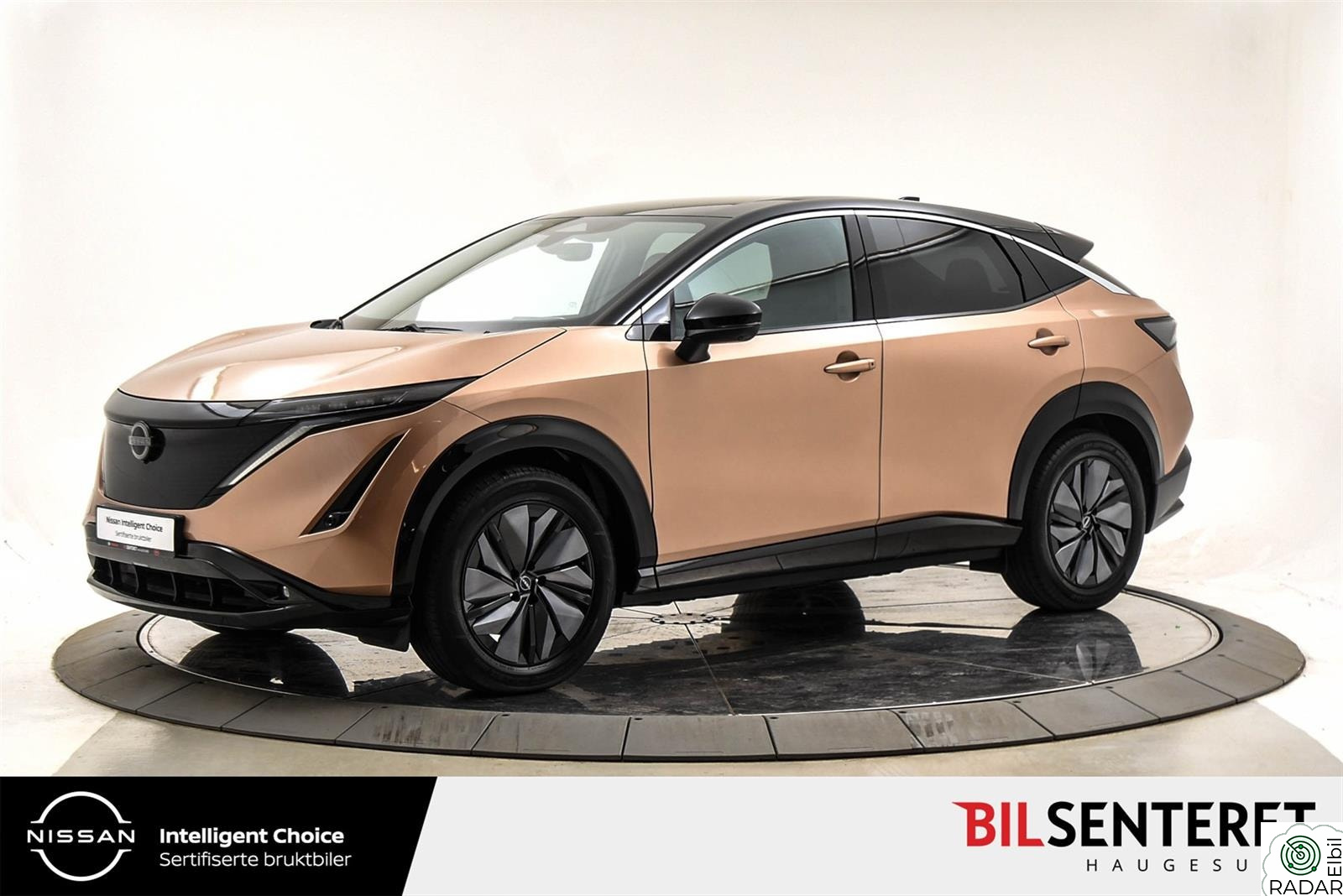 NISSAN ARIYA Advanced 63 kw Navigasjon/Propilot/360kam./App/DAB+/Lav