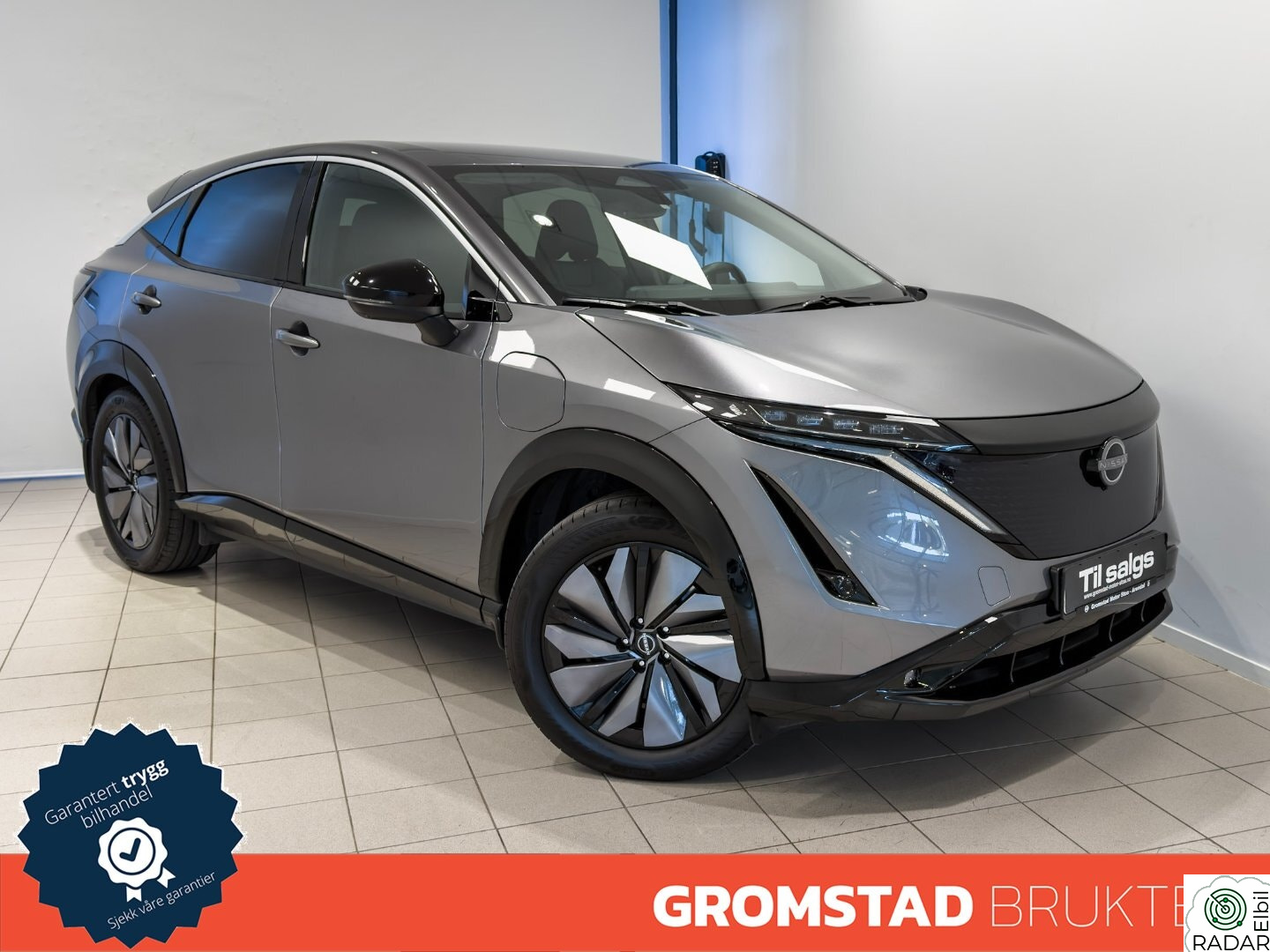 NISSAN ARIYA Advance 63kWt Norsk/360.r.kam/Delskinn/Navi/Krok