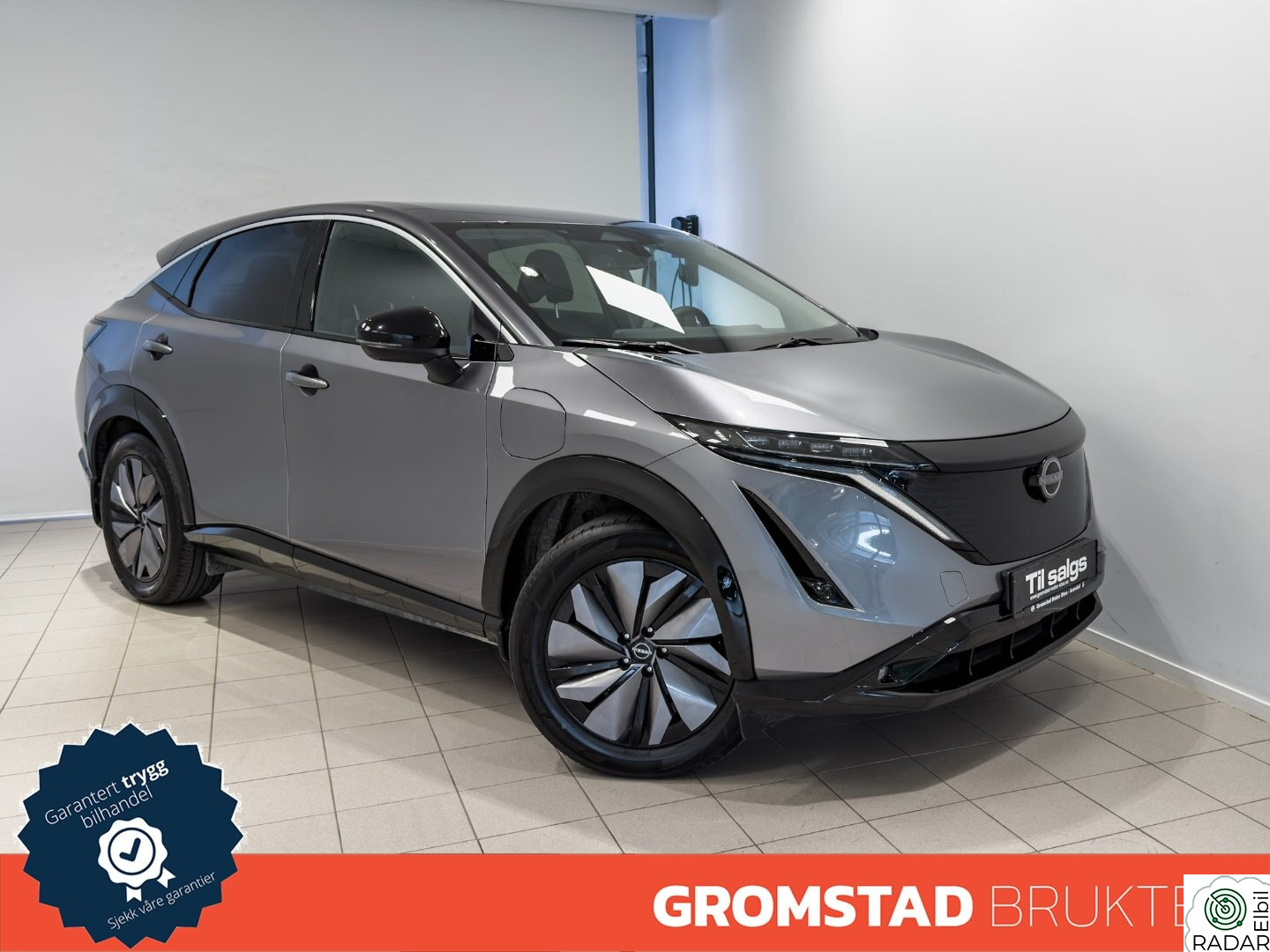 NISSAN ARIYA Advance 63kWt Norsk/360.r.kam/Delskinn/Navi/++
