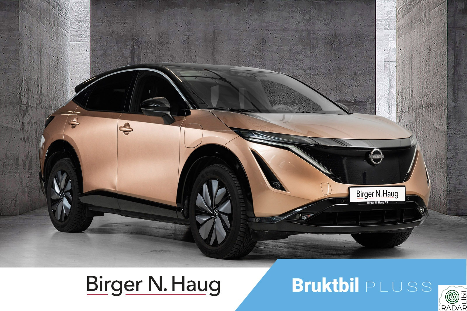 NISSAN ARIYA Advance 63kWt SJEKK KM!! MASSE UTSTYR!! LEVERINGSKLAR!