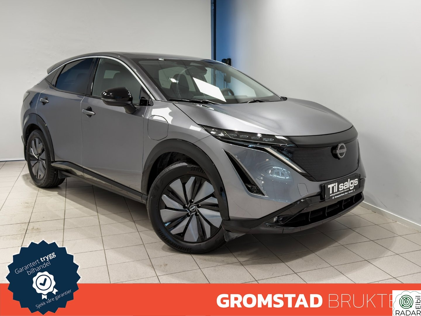 NISSAN ARIYA Advance 63kWt Norsk/360.R.kam/Delskinn/Oppv.frontrute/+