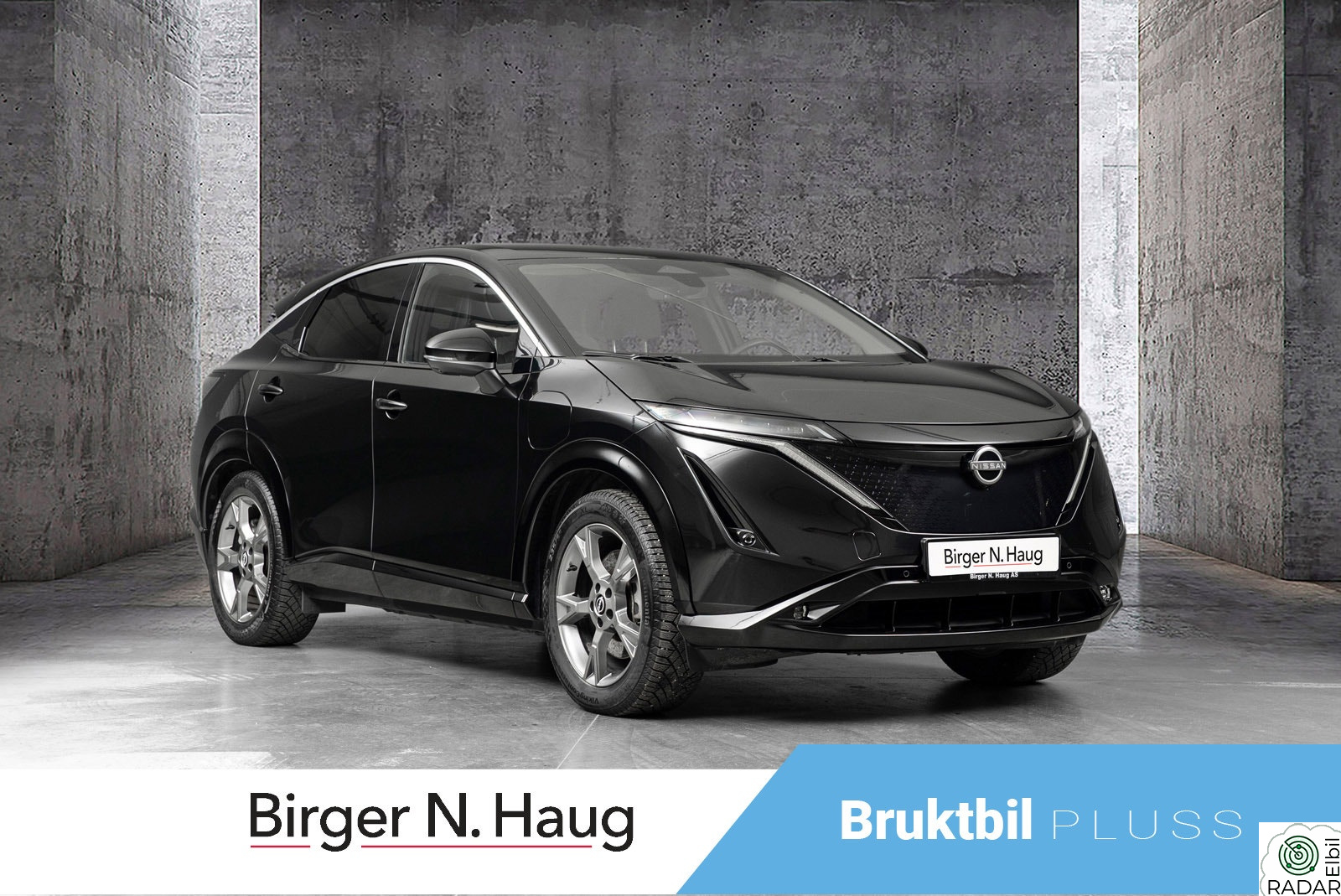 NISSAN ARIYA Advance 63kWt - 360 KAMERA - DELSKINN - HENGERFESTE -
