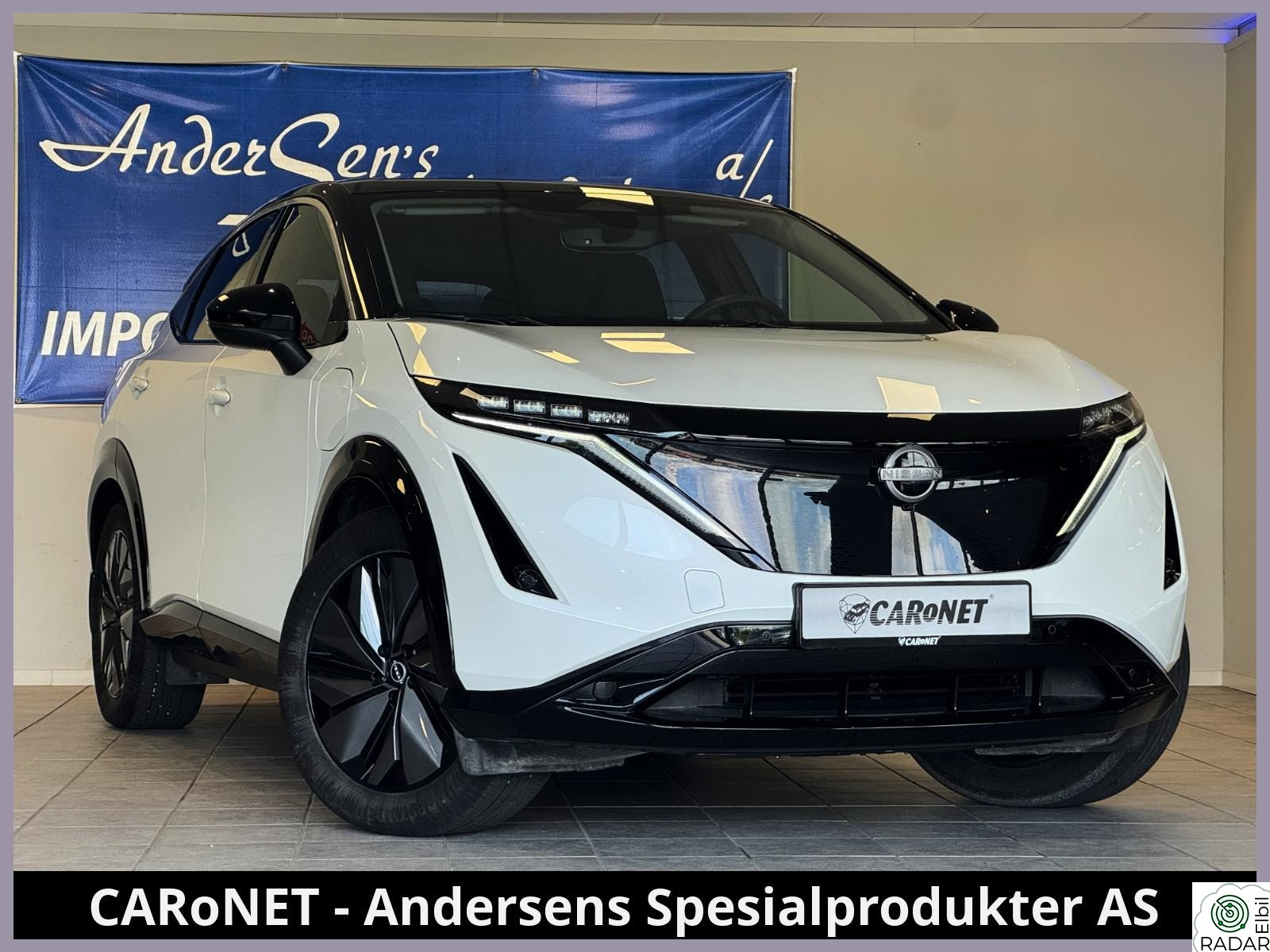 NISSAN ARIYA 63kW, ACC, 22kW ombordlader, norsk++