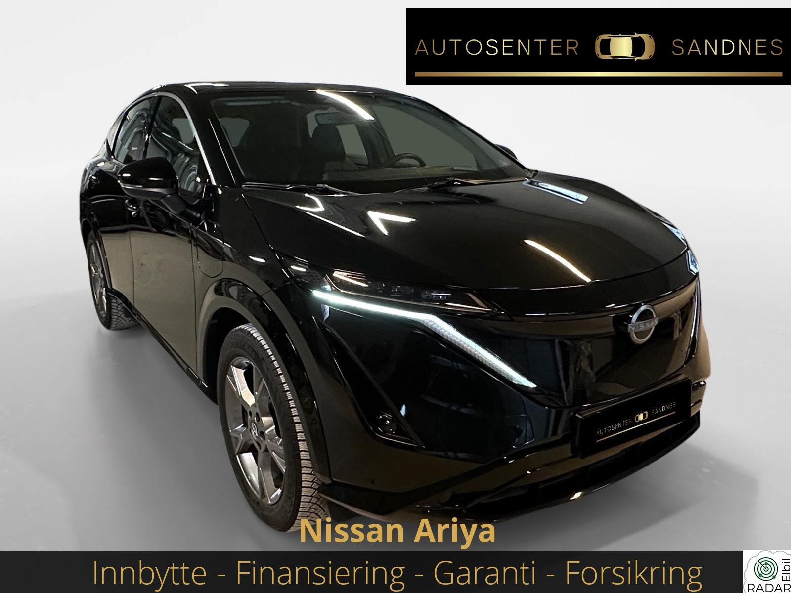 NISSAN ARIYA 218hk/Lav kilometer/360 kamera/EU-godkjent tom.17/9/28+