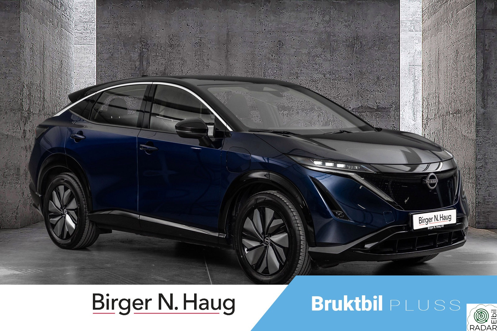 NISSAN ARIYA Engage 63kWt APP-STYRING / RYGGEKAMERA / VARME I RATT++