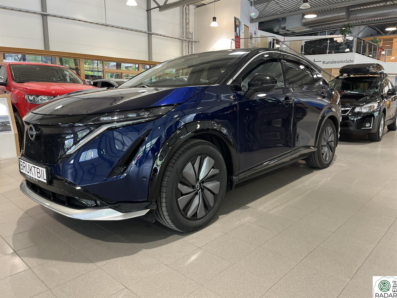 NISSAN ARIYA Evolve 2WD 87 kwh/22kwh ombordlader/H.feste