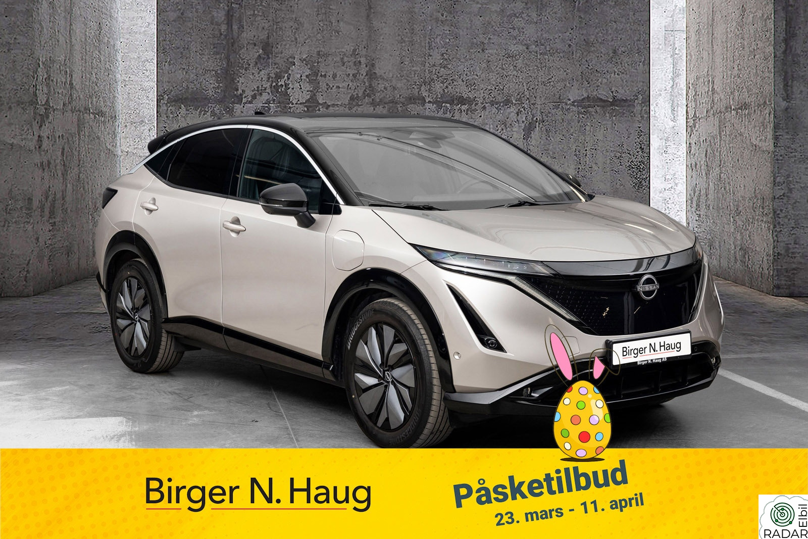 NISSAN ARIYA Evolve 87kWt VI TAR INNBYTTE! VI HAR FINANSIERING!
