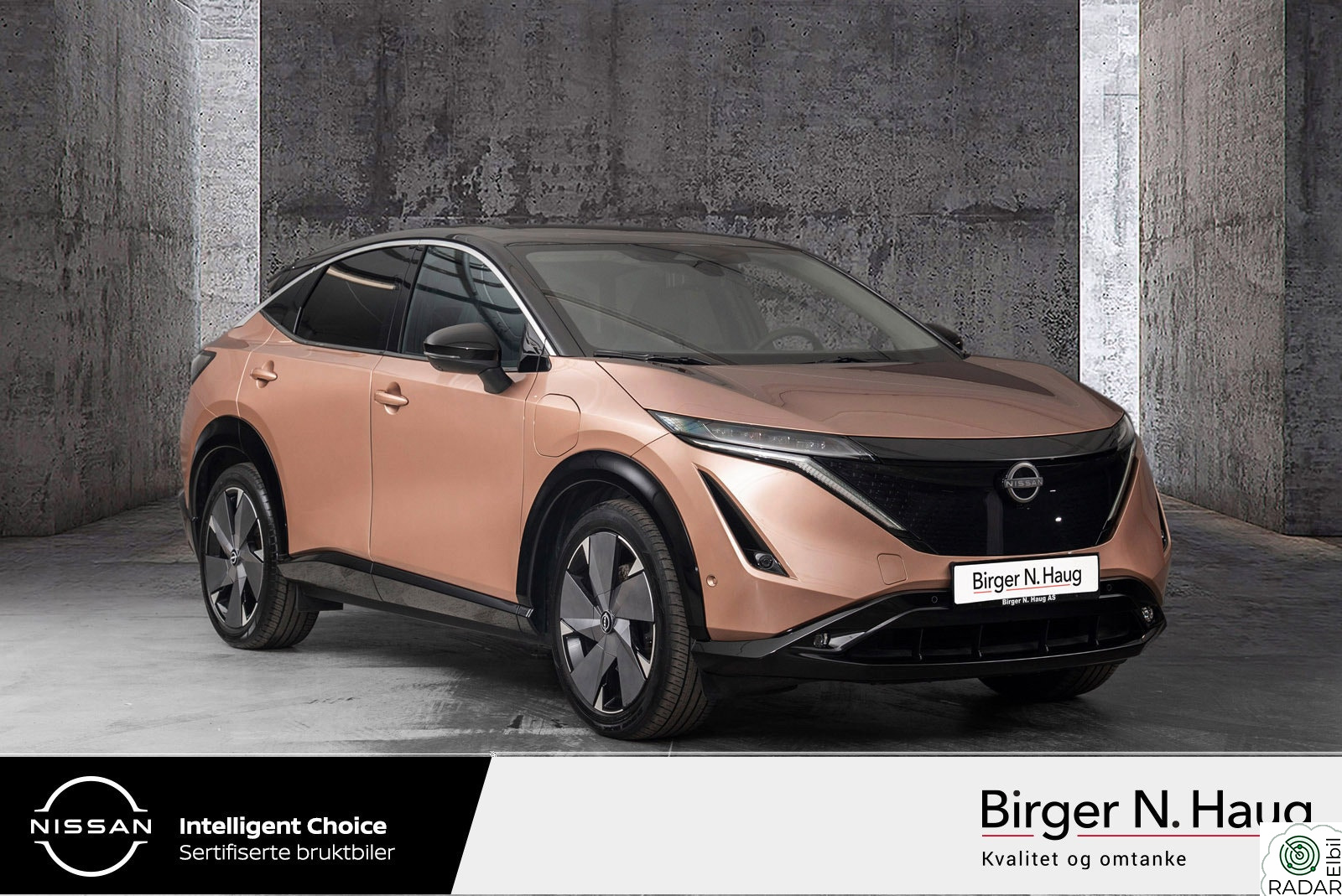 NISSAN ARIYA Evolve 87kWt NAPPA! TOPPMODELL! 533 KM REKKEVIDDE!